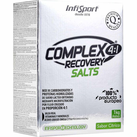 Infisport Complex 41 Recovery Salts 1kg Citrico