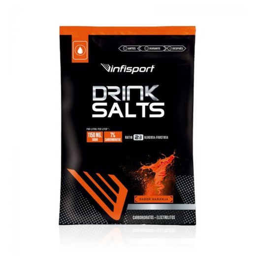 Infisport Drink Salts Naranja Stick Polvo 40gr