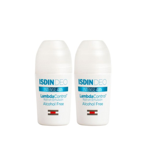Isdin Deo LambdaControl roll-on 48h Sin Alcohol DUPLO 2X50ml
