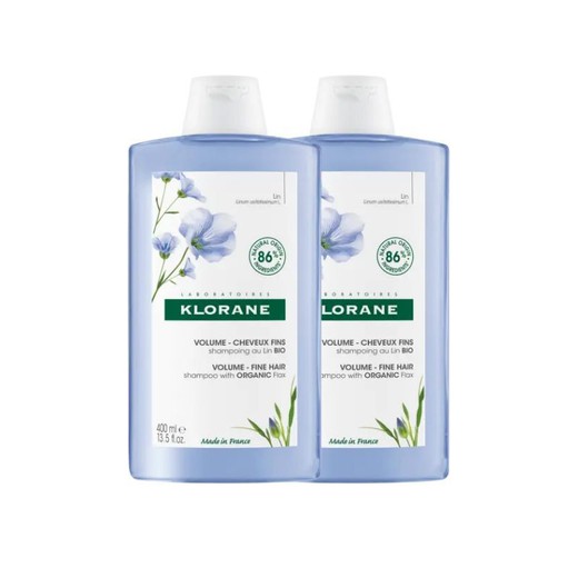 Klorane Xampú Al Lino 400 Ml Duplo