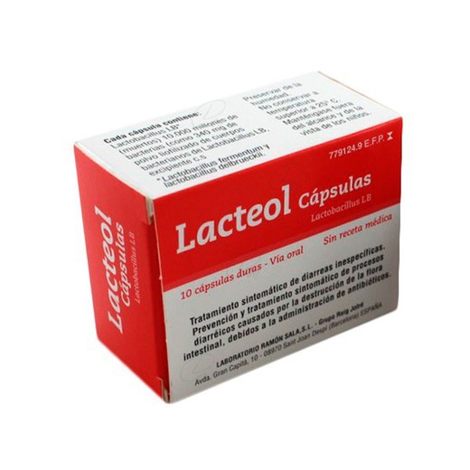 Lacteol Capsulas 10 Capsulas