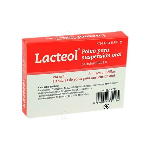 Lacteol Polvo Para Suspension Oral 10 Sobres