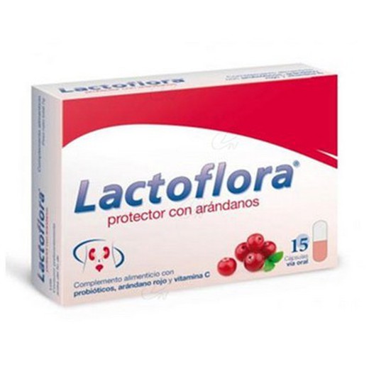 Lactoflora Protector Amb Arandans 15 Caps