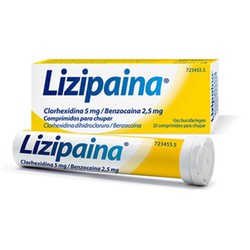 Lizipaina Clorhexidina/benzocaina 20 Comprimidos Para Chupar