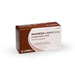 Magnèsia Lainco 24 G Suspensió Oral 14 Sobres De 12 Ml