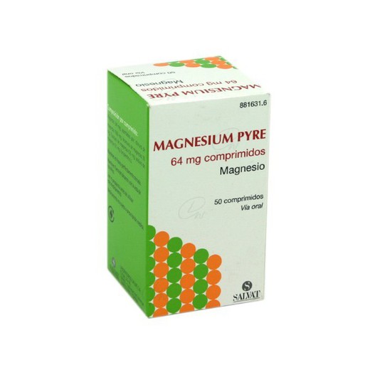 Magnesium Pyre 64 Mg Comprimidos 50 Comprimidos