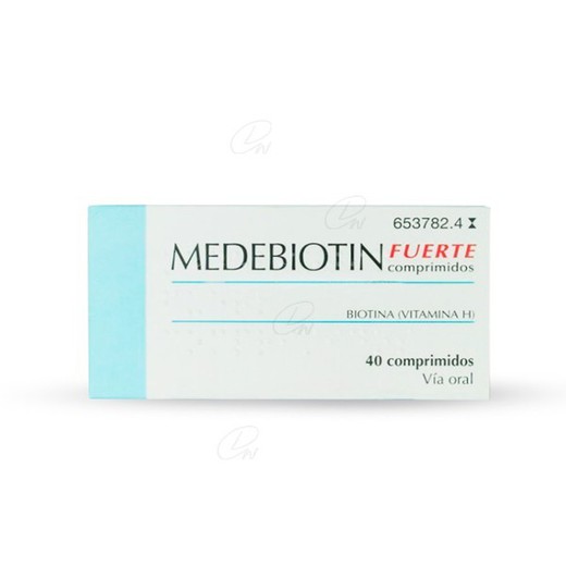 Medebiotin Fuerte Comprimidos 40 Comprimidos