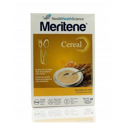 Meritene 8 Cereales Miel 2 X 300 Gr