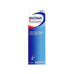 Mucosan 6 Mg Ml Xarop 1 Flascó De 250 Ml