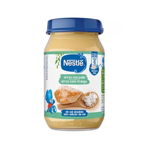 Nestle Tarrito de pure Arròs amb Pollastre 190gr