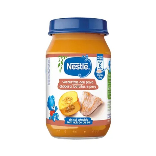 Nestle Tarrito de puré Verduritas con Pavo 190gr