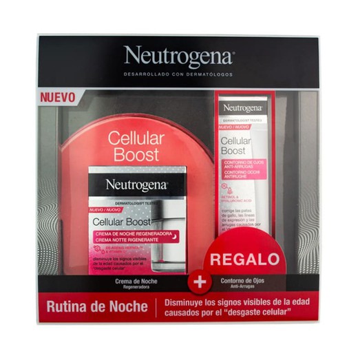 Neutrogena Crema De Noche Regeneradora 50ml + Contorno De Ojos 15ml