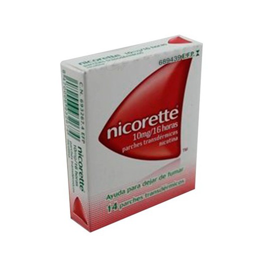 Nicorette Clear 10 Mg16 Hores Pegats Transdèrmics 14 Pegats