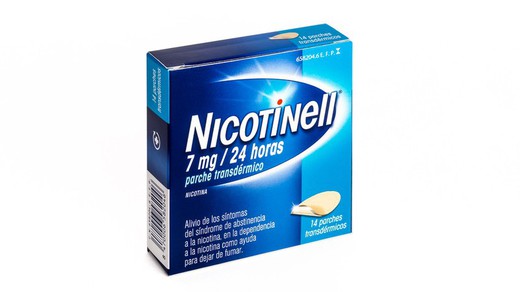 Nicotinell 7 Mg24 Hores Pegats Transdèrmics 14 Pegats