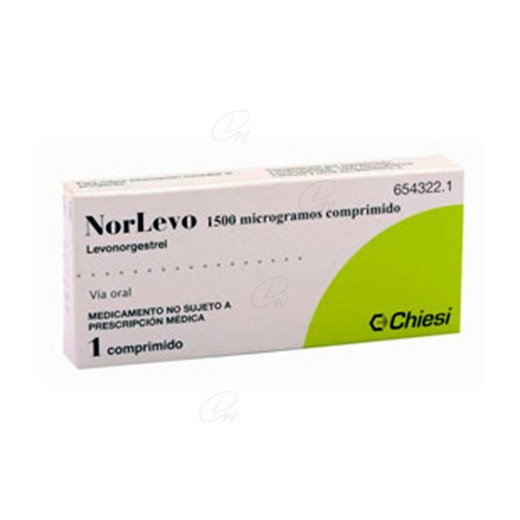 Norlevo 15 Mg Comprimido 1 Comprimido