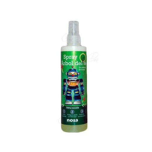 Nosa Spray Desenredante Arbol Del Te Verde 250 Ml