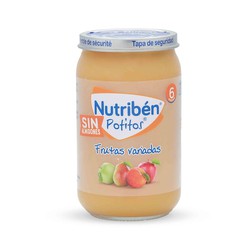 Nutriben Potito Frutas variadas Sin Almidones