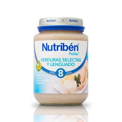 Nutriben Verdura Selecta I Llenguat Potet Junior 200 G