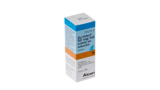 Oculotect 50 Mgml Col·liri En Solucio 1 Flascó De 10 Ml