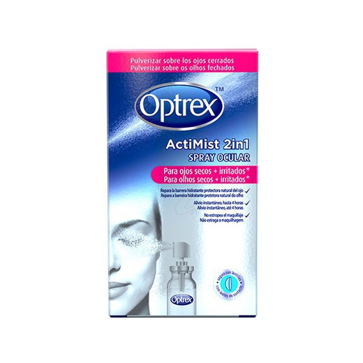 Optrex Actimist 2 En 1 Spray Ocular Ojos Secos E Irritados 10 Ml
