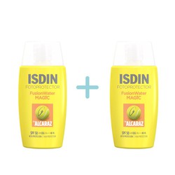 Pack Oferta ISDIN Fotoprotector Fusion Water Magic by Alcaraz 50ml 2u