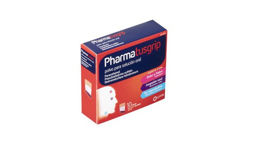 Pharmatusgrip 5003015 Mg 10 Sobres Polvo Solucion Oral