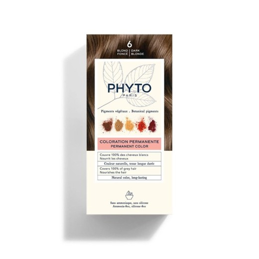 Phyto Hair Color 6 Rubio Oscuro