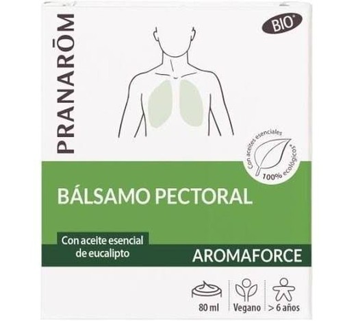 Pranarom Aromaforce Balsamo Pectoral 80ml Bio
