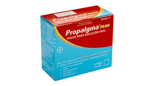 Propalgina Plus Pols Per Solucio Oral 10 Sobres