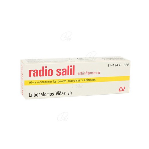 Ràdio Salil Antiinflamatori Crema 1 Tub De 30 G