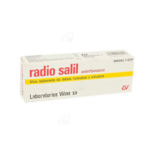 Radio Salil Antiinflamatorio Crema 1 Tubo De 60 G