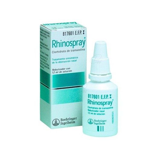 Rhinospray 118 Mg Ml Solució Per Polvorització Nasal 1 Envàs Polvoritzador De 12 Ml
