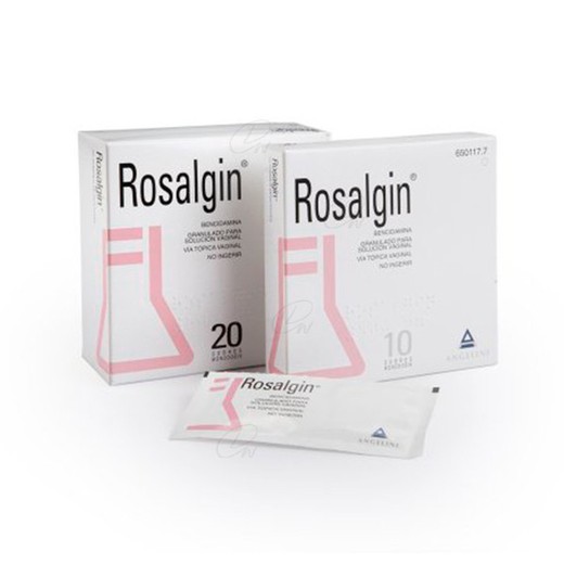 Rosalgin 500 Mg Granulado Para Solucion Vaginal 20 Sobres