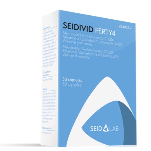 Seidivid Ferty4 30 capsulas