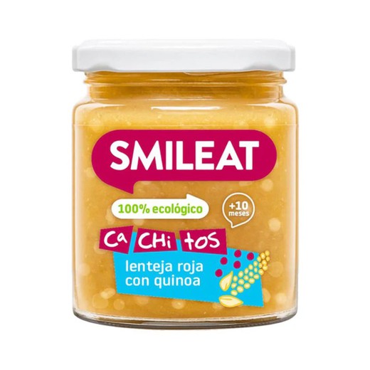 Smileat Cachitos Lenteja roja con Quinoa 230gr