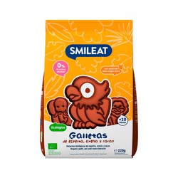 Smileat Galleta de espelta, avena y cacao 220gr