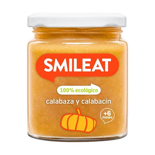 Smileat Tarrito Calabaza y Calabación 230gr