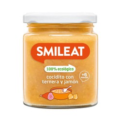 Smileat Tarrito de Cocidito con Ternera y Jamón 230gr