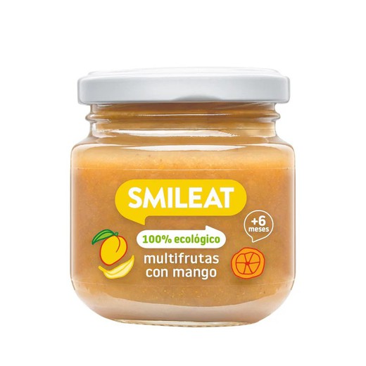 Smileat Tarrito de Multifrutas con Mango 130gr