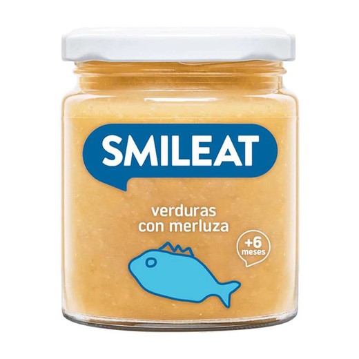 Smileat Tarrito Verduras con Merluza 230gr