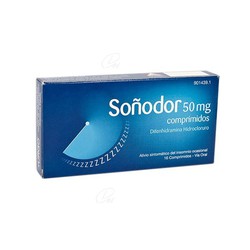 Sonodor 50 Mg Comprimidos 16 Comprimidos