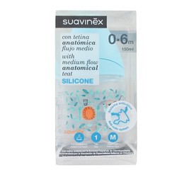 Suavinex Biberon Silicona T1 150ml