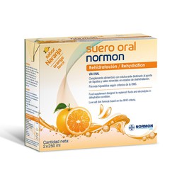 Suero Oral Normon Naranja 250 Ml 2 U