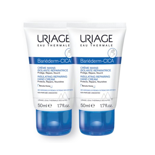 Uriage Bariederm Crema de Manos Duplo 2x50ml