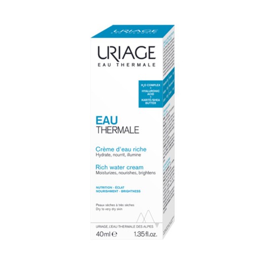 Uriage Crema de Agua Rica 40ml