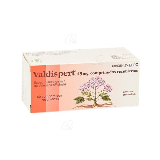Valdispert 45 Mg Comprimidos Recubiertos 50 Comprimidos