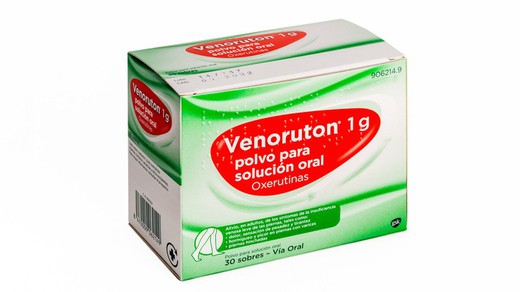 Venoruton 1 G Pols Per Solucio Oral 30 Sobres