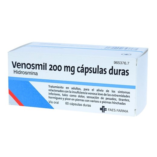 Venosmil 200 Mg 60 Capsules