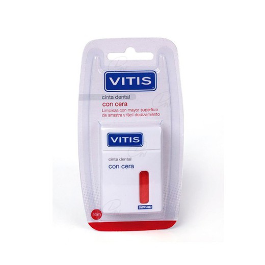 Vitis Cinta Dental Con Cera 50 M