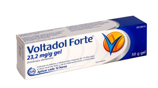 Voltadol Forte 232 Mgg Gel 1 Tub De 50 G